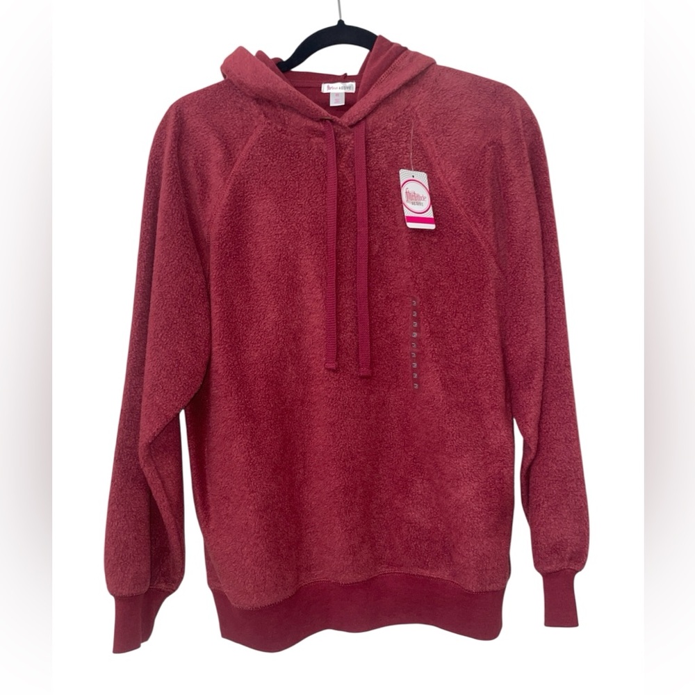Flirtitude Active burgundy oversized hoodie